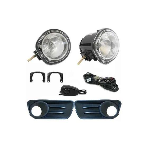 Imagem de Kit Farol de Milha Neblina Fiat Palio e Siena - Economy 2010 / 2011 / 2012 / 2013 / 2014 - Interruptor Alternativo