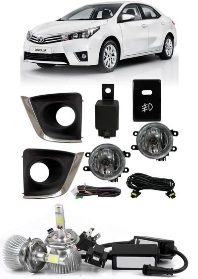 Kit Farol de Milha Neblina Toyota Corolla 2015 2016 2017 + Kit Lâmpada Super LED 6000K é ruim? Kit Farol de Milha Neblina Toyota Corolla 2015 2016 2017 + Kit Lâmpada Super LED 6000K é boa?