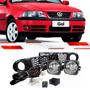 Kit Farol Milha Completo Gol Parati Saveiro G3 Fase 1 1999 Ate 2002 Farois Grades Interruptor Chicote Relé Parafusos Menor preço em Kit Farol Milha Completo Gol Parati Saveiro G3 Fase 1 1999 Ate 2002 Farois Grades Interruptor Chicote Relé Parafusos