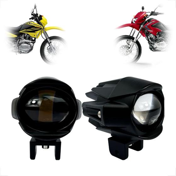 Imagem de Kit Farol Milha F12 Honda NXR 150 Bros 2006 2007 2008 2009 2010 2011 2012 2013 2014