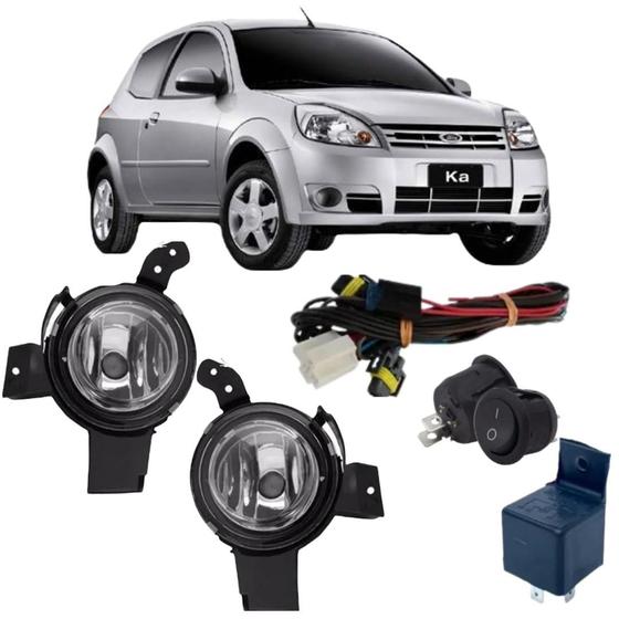 Imagem de Kit FAROL MILHA FORD KA 2007 a 2011