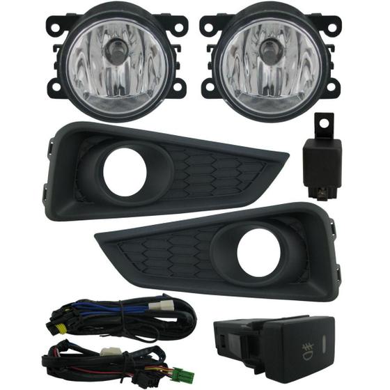 Imagem de Kit Farol Milha Honda City 2014 2015 2016 Bt Modelo Original