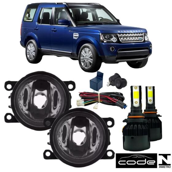 Imagem de KIT Farol Milha Land Rover Discovery 4 2010 a 2016 Super Led