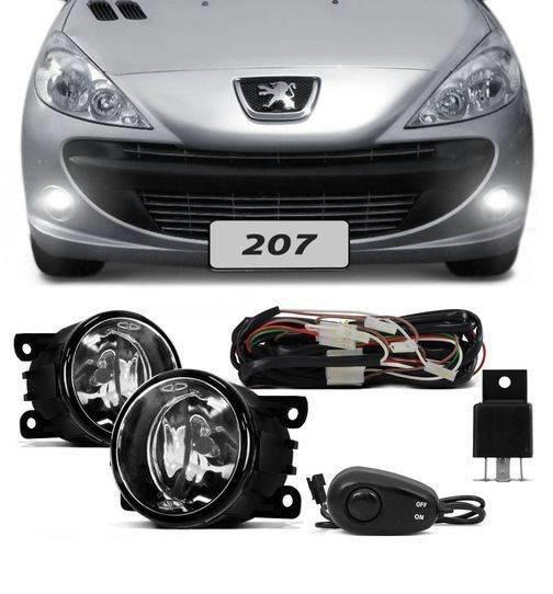 Imagem de Kit Farol Milha Neb Peugeot Hoggar 207 307 06 07 08 09 10