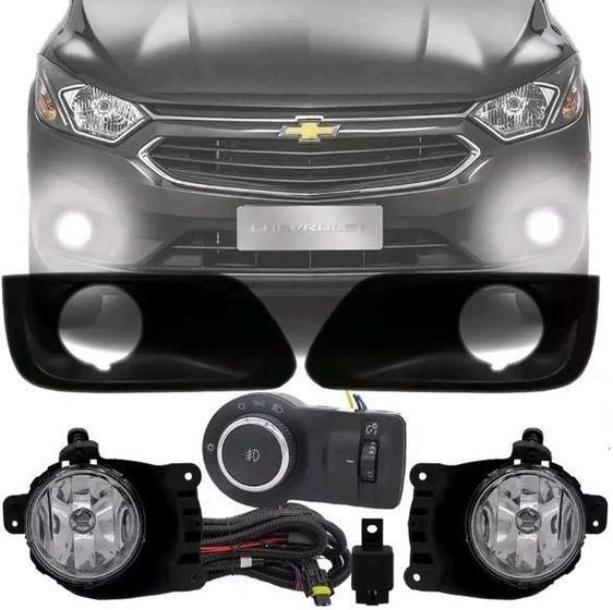 Imagem de Kit Farol Milha Neblina Onix Lt Ls 17 Prisma 2018