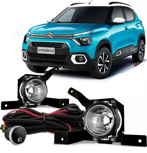 Imagem de Kit Farol Neblina Milha Citroen C3 2022 em diante