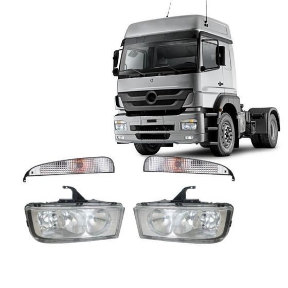 Imagem de Kit Farol Principal E Pisca Mercedes Benz Mb Axor