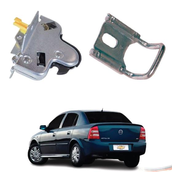 Imagem de Kit Fechadura E Batente Porta-malas Astra Sedan Vectra G1