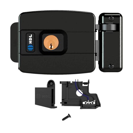 Imagem de Kit Fechadura Elétrica C90 STD com Sensor de Porta Aberta HDL
