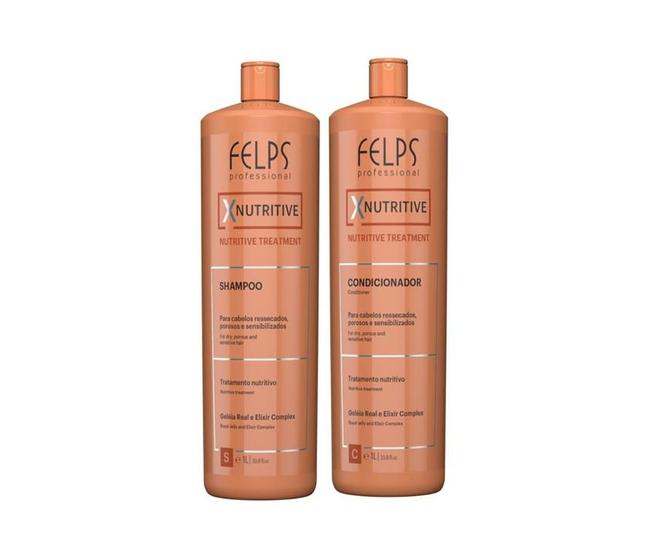 Imagem de Kit Felps Xnutritive Tratament - Shampoo + Condicionador 1L