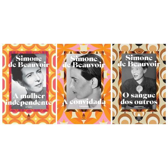 Imagem de Kit Feminismo de Simone de Beauvoir - 2 romances e 1 ensaio: A Mulher Independente + A Convidada + O Sangue dos Outros