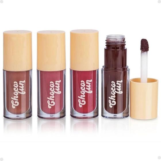 Imagem de Kit Fenzza Choco Fun: Tint Cream 4 Cores