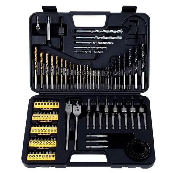 Imagem de Kit Ferramenta 103 Peças: Brocas e Bits Titanium