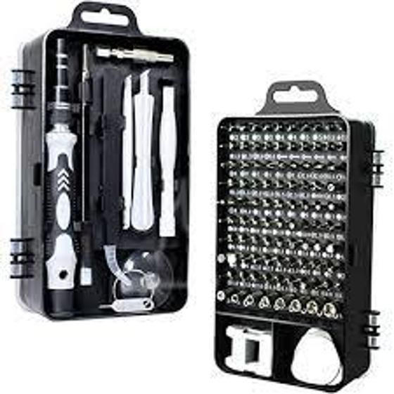Kit Ferramenta 115 EM 1 Chaves Precisão Celular Notebook Tablet games 115/01 exbom Menor preço em Kit Ferramenta 115 EM 1 Chaves Precisão Celular Notebook Tablet games 115/01 exbom
