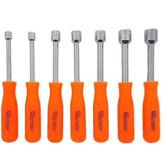 Imagem de Kit Ferramenta Jogo com 7 peças Comprimento total 14Cm