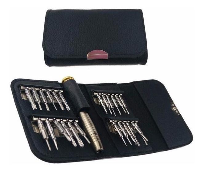 Kit Ferramentas 25 Em 1 Jogo Chaves Reparo Celular Notebook Menor preço em Kit Ferramentas 25 Em 1 Jogo Chaves Reparo Celular Notebook