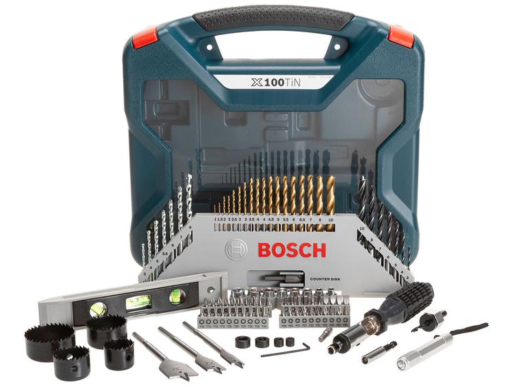 Kit Ferramentas Bosch 100 Peças X-Line - com Maleta Imagem de Kit Ferramentas Bosch 100 Peças X-Line