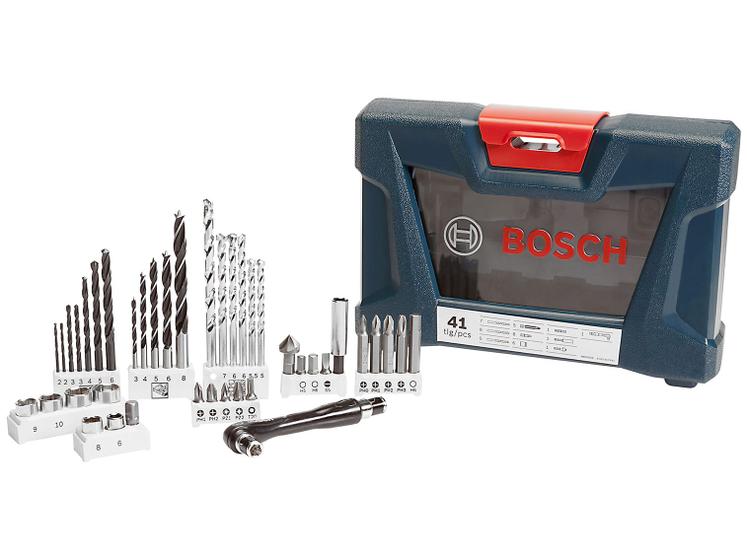 Kit Ferramentas Bosch 41 Peças V-Line 41 Menor preço em Kit Ferramentas Bosch 41 Peças V-Line 41