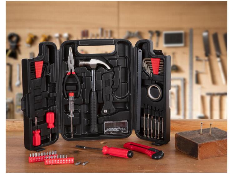 Kit Ferramentas Nell 142 Peças com Maleta