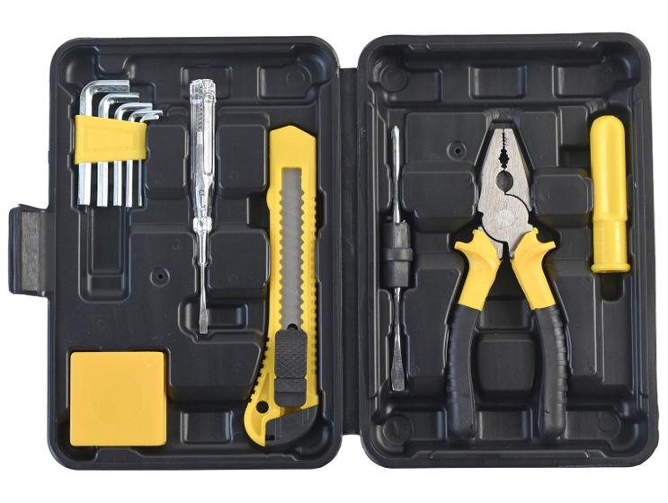 Kit Ferramentas Titanium Platina 11 Peças 06816 com Maleta