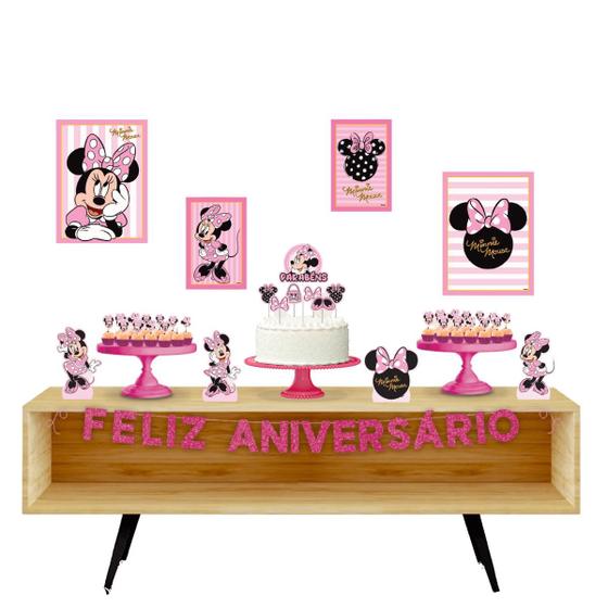 Imagem de Kit Festa Fácil QD Minnie Rosa