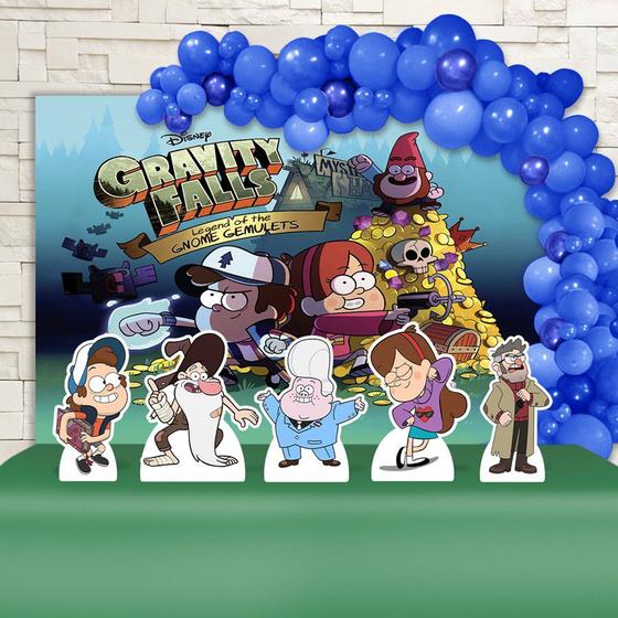 Imagem de Kit Festa Ouro Gravity Falls - IMPAKTO VISUAL