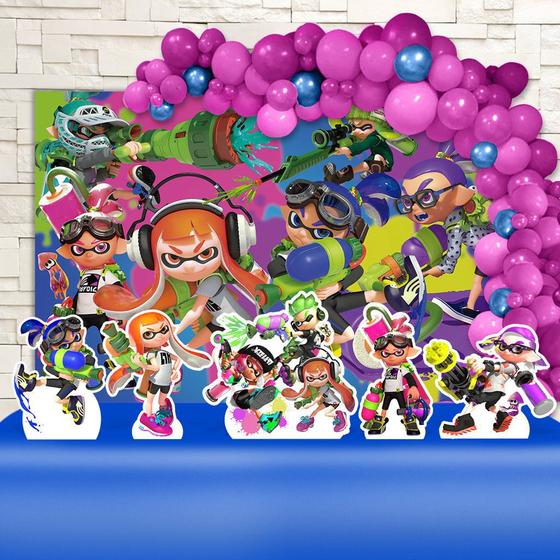 Imagem de Kit Festa Ouro Splatoon 2 - IMPAKTO VISUAL