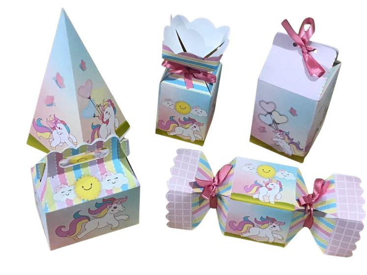 Kit Festa Personalizada Unicornio - KIBUNITINHO - Kit Decoração de Festa - Magazine Luiza