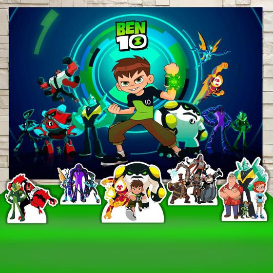 Imagem de KIT Festa Prata Ben 10 - IMPAKTO VISUAL