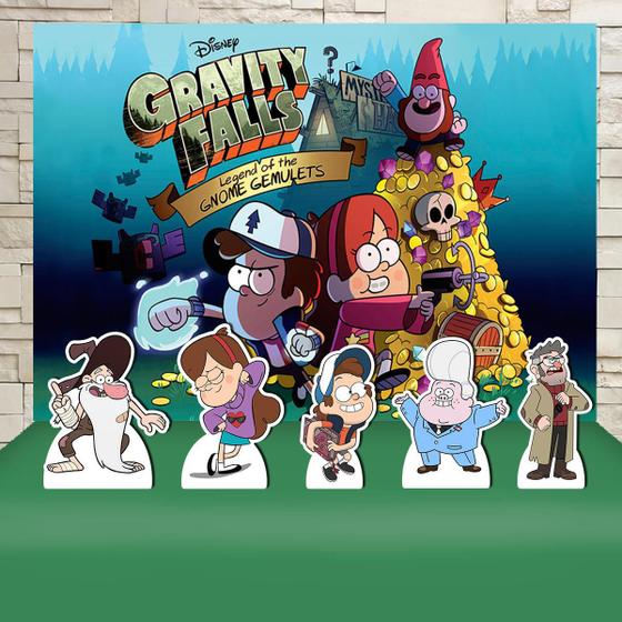 Imagem de KIT Festa Prata Gravity Falls - IMPAKTO VISUAL