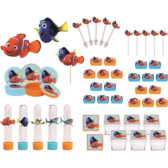 Imagem de Kit Festa Procurando Nemo 161 Peças (20 pessoas)