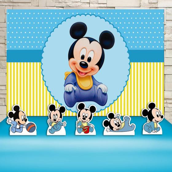 Imagem de Kit Festa Rubi Mickey Baby  - IMPAKTO VISUAL