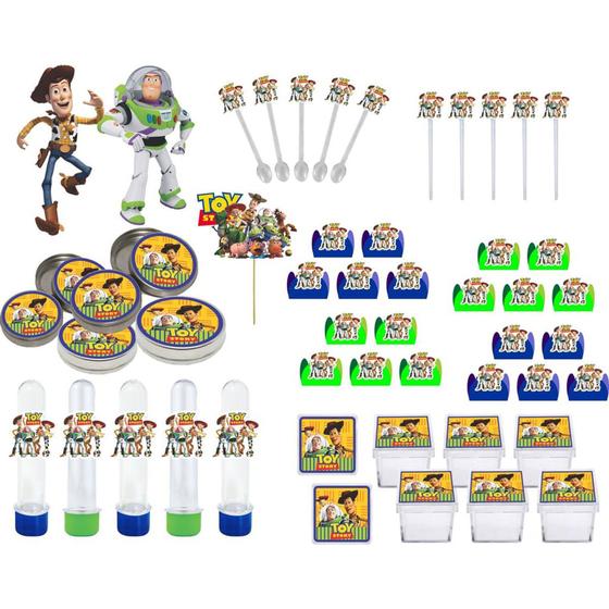 Imagem de Kit festa Toy Story 107 peças (10 pessoas)