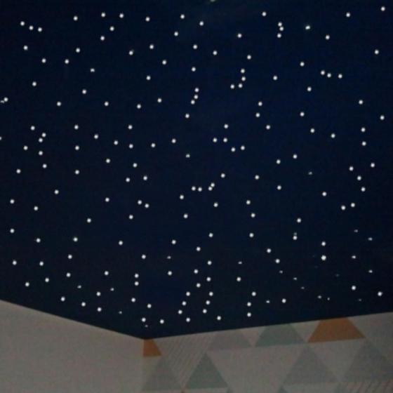 Kit Fibra Óptica Noite Estrelado Decoração Bebê 800 Branco - Noite Estrelada Inovva Interiores Imagem de Kit Fibra Óptica Noite Estrelado Decoração Bebê 800 Branco