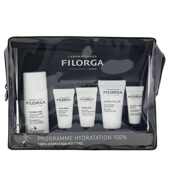 Imagem de Kit Filorga 100% Hydration - 5 Peças com Peeling de Oxigênio 50mL