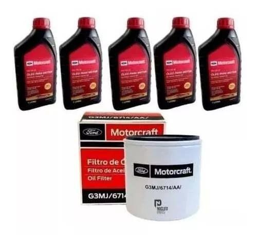 Imagem de Kit Filtro + 5 Litros Oleo 5w30 Motorcraft Focus 2012