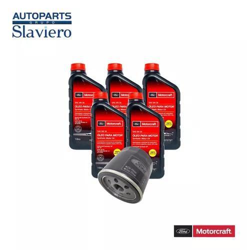 Imagem de Kit Filtro + 5 Litros Óleo 5w30 Motorcraft