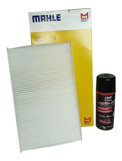 Imagem de Kit filtro e spray cabine ar condicionado c3 1.4 1.6 gasolina 2003 2004 2005 2006