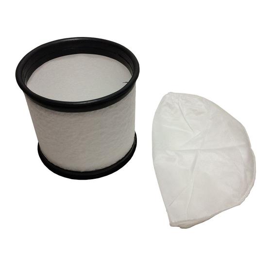 Imagem de Kit Filtro Permanente Lavável com Filtro de Pano Compatível com Extratora WAP Carpet Cleaner Eco FW009135