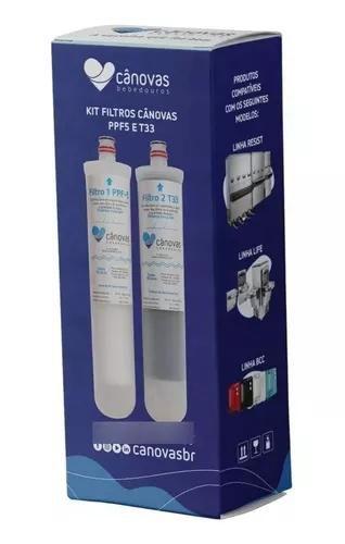 Imagem de Kit Filtro Refil Cânovas Ppf-5 E T33 - Original