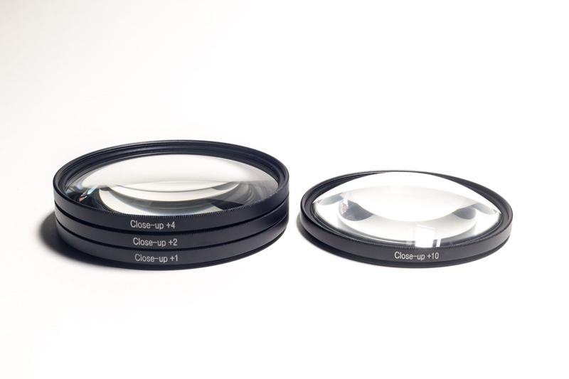 Imagem de Kit filtros Close-Up 1 2 4 e 10 de 62mm para foto macro