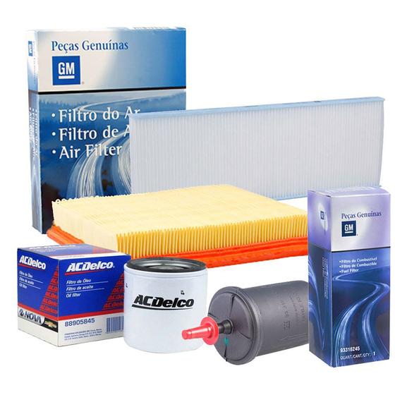 Imagem de Kit Filtros De Combustiv Oleo,ar Ac 1.0 1.4 Flex Nova Prisma celta Kit366