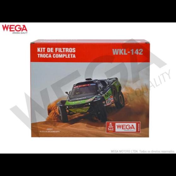Imagem de Kit filtros Jeep Commander 2021 a 2024 Wega WKL-142