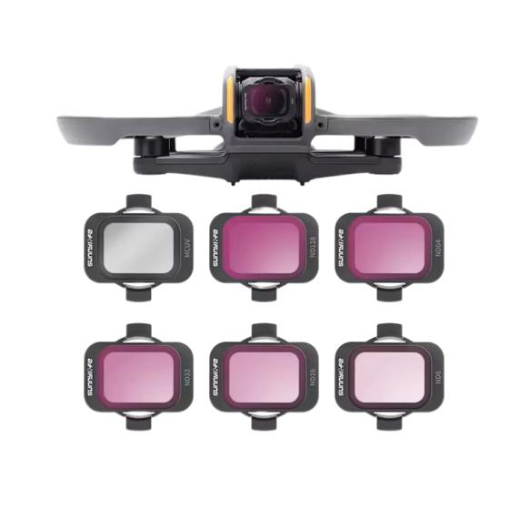 Imagem de Kit Filtros Nd Para Drone Dji Avata 2 Com 6 Peças Sunnylife