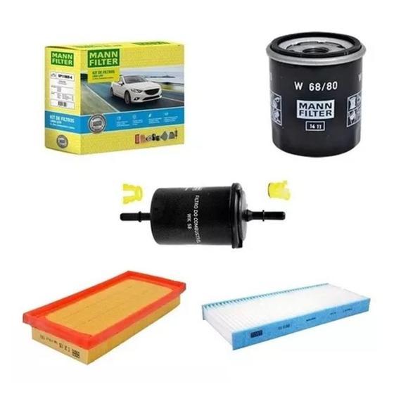 Imagem de KIT FILTROS REVISAO (AR/CABINE/COMBUSTIVEL/OLEO) para TOYOTA