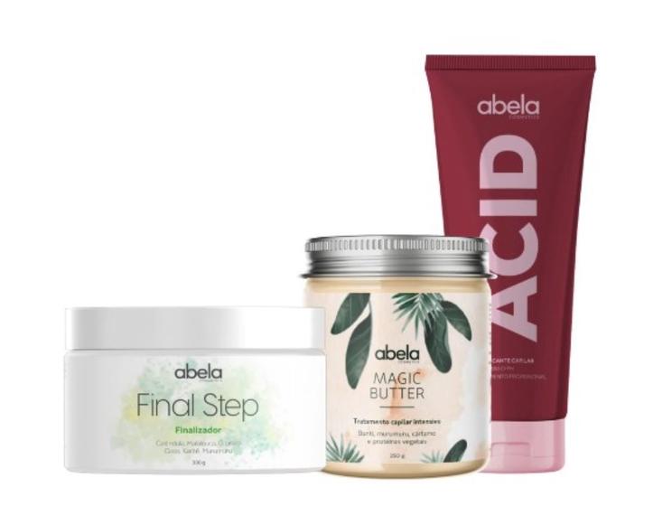 Imagem de Kit Final Step, Magic Butter e Acid Anti Porosidade Abela