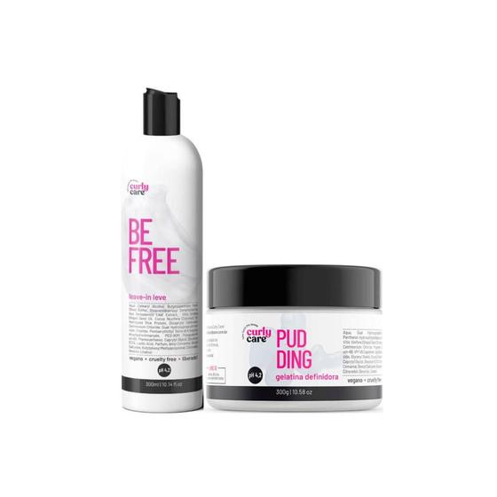 Imagem de Kit Finalizador Be Free  + Pudding - Curly Care