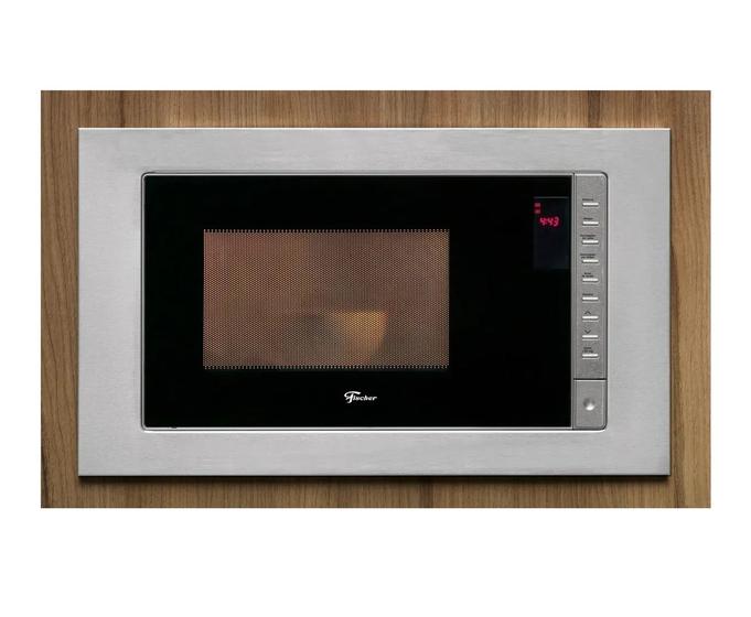 Kit Fischer Fit Line Micro-ondas + Forno Elétrico Inox 220v