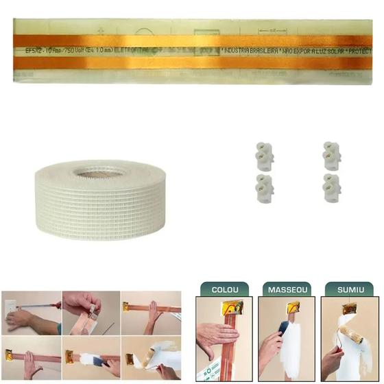 Kit Fita Elétrica Eletrofita 2 Pistas 2 Metros 750v/10amp é boa?