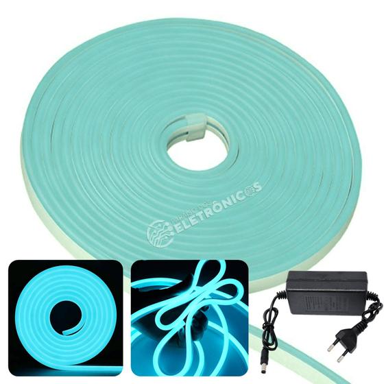 Kit Fita Neon Com fonte Super Brilhosa Ideal Para Festas Letreiro à Prova d'água 5 Metros - FITANEON Menor preço em Kit Fita Neon Com fonte Super Brilhosa Ideal Para Festas Letreiro à Prova d'água 5 Metros - FITANEON